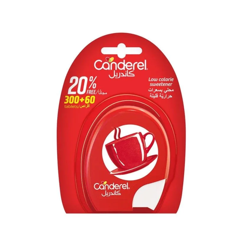 Canderel Aspartame 10X(300 Tabs + 60 Tabs Free)